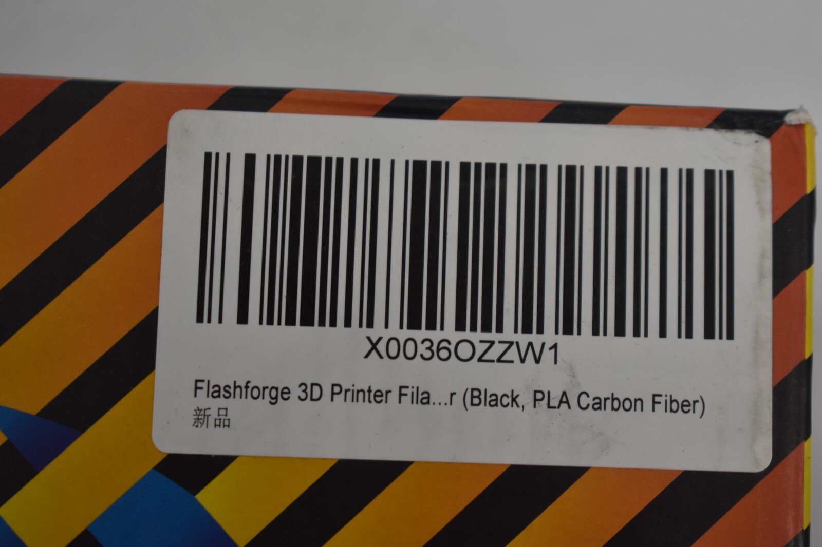 Flashforge 3D Printer Filament Spool 2.2lbs 1.75mm 1kg Black PLA For FDM Printer