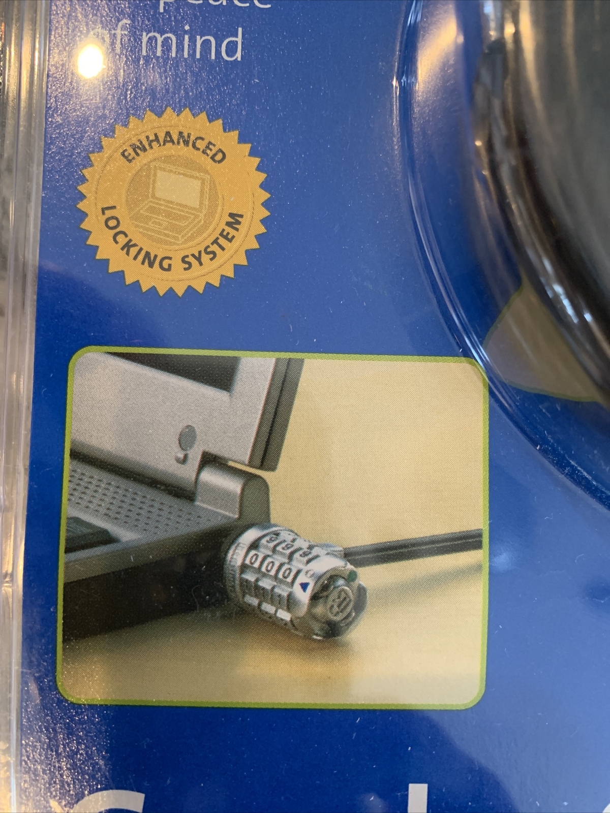 Kensington Combosaver Combination Laptop Security Cable Lock