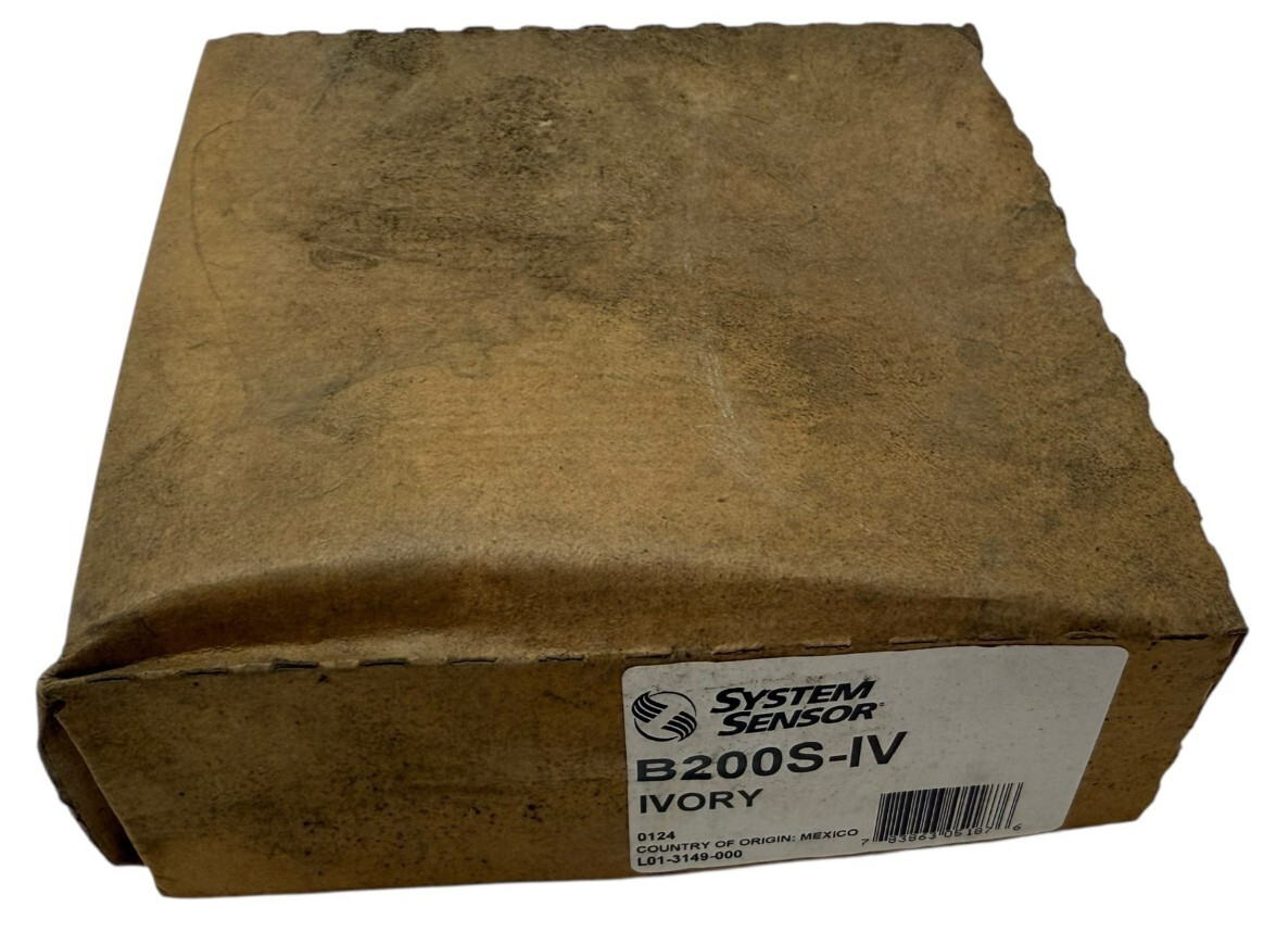 SYSTEM SENSOR B200S-IV SOUNDER BASE IVORY