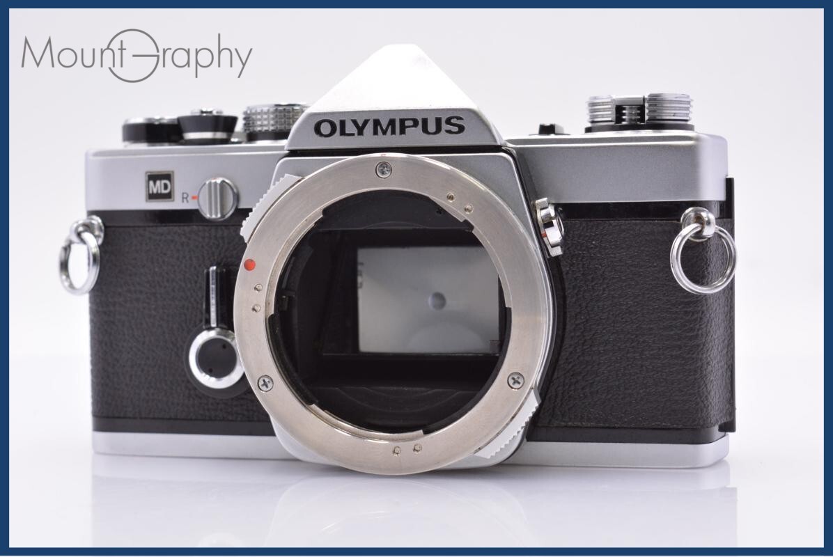 Olympus OM-1 MD 35mm Film SLR Camera Body READ Meter Not Working JAPAN