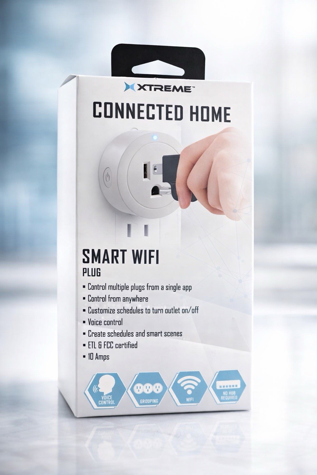 Xtreme Smart Wi-Fi Plug ( 10 Amp ) Smart Outlet Remote Control. New Box 2