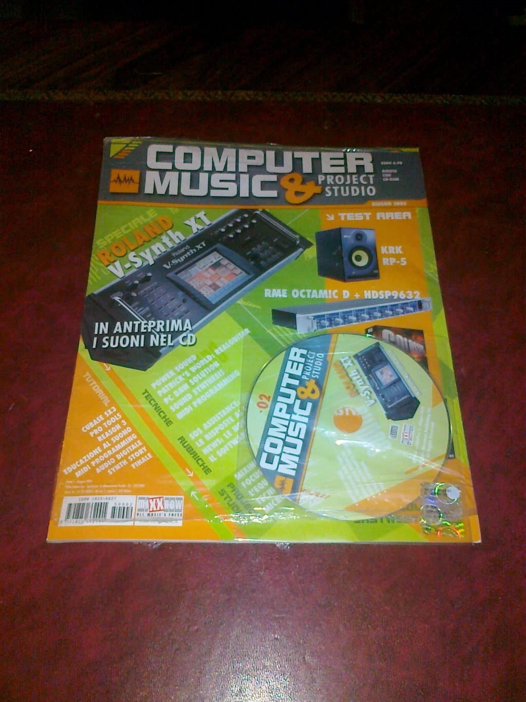 CM 2 COMPUTER MUSIC MAGAZINE MAGAZINE N.2 CD ORIGINAL ATTACHMENT INCLUDED NEW