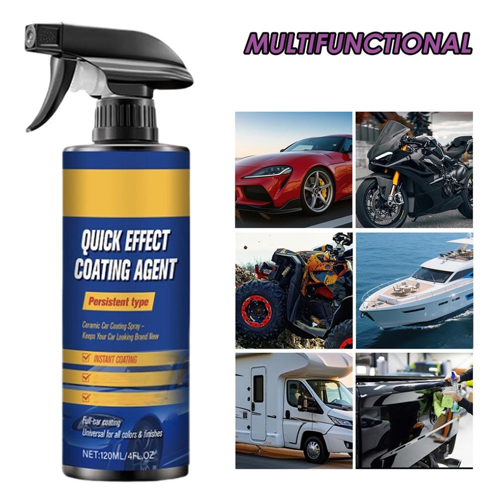 2X Sopami Spray Car,Car Polish,Quick E Ffect Coating Agent,Rep AirsScratches