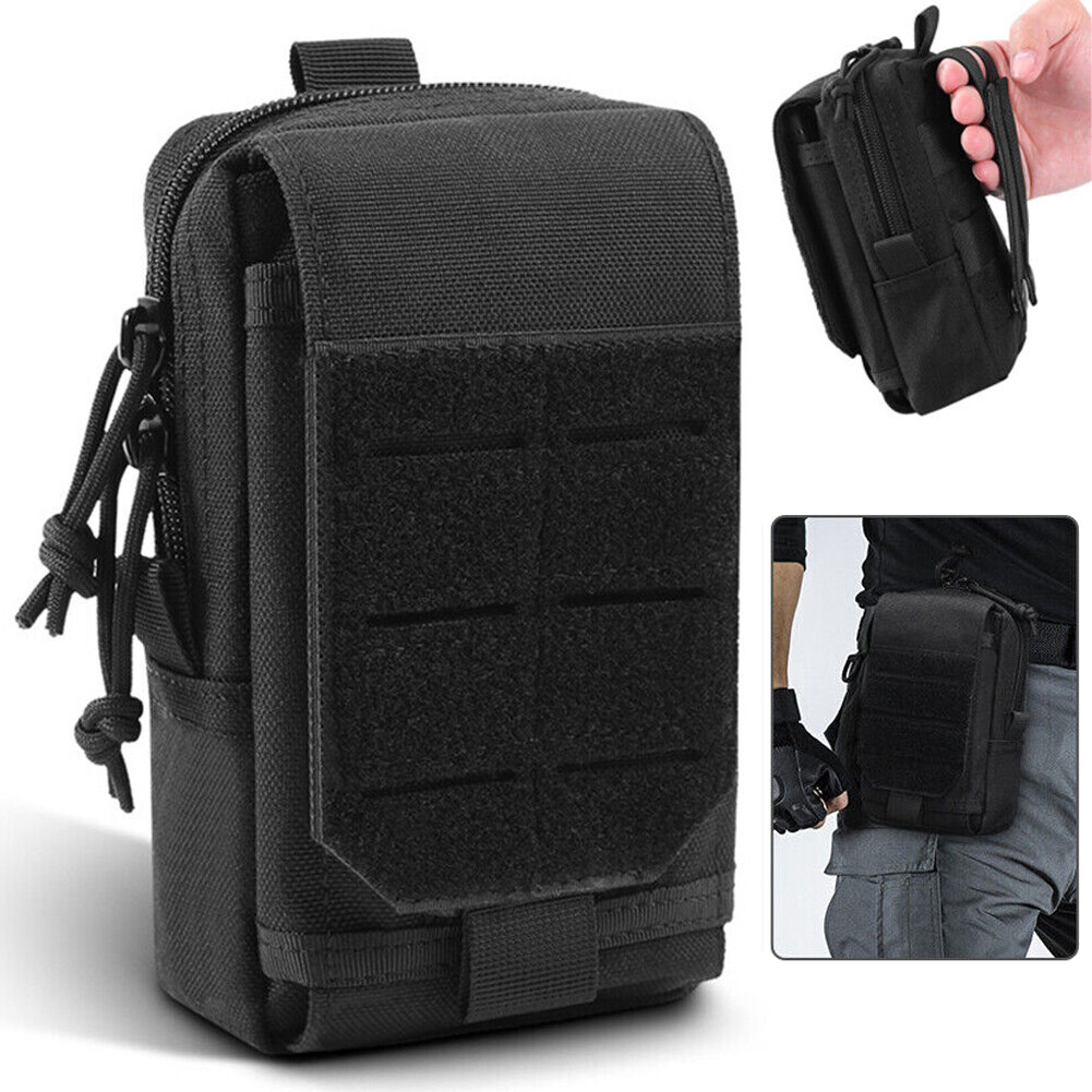 Tactical Molle EDC Pouch Hunting Multi-purpose Belt Bag Phone Waist Pack Pocket