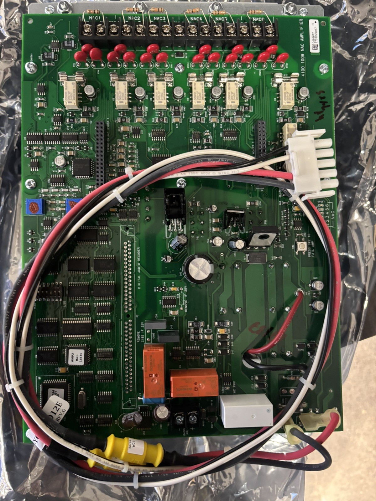 Simplex 4100-1314 Part # 743-438 4100 100W NAC Amplifier