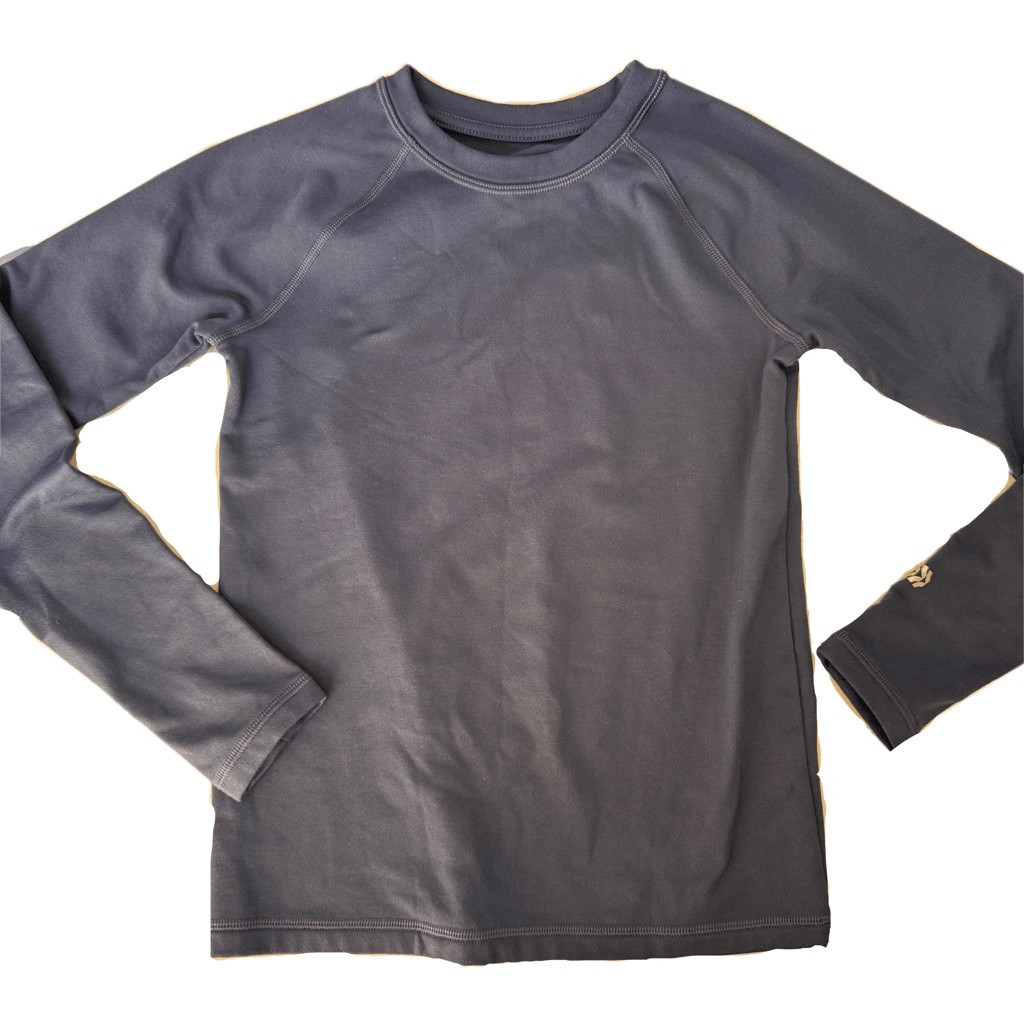 All in motion boys 8/10 medium navy blue base layer thermal long sleeve