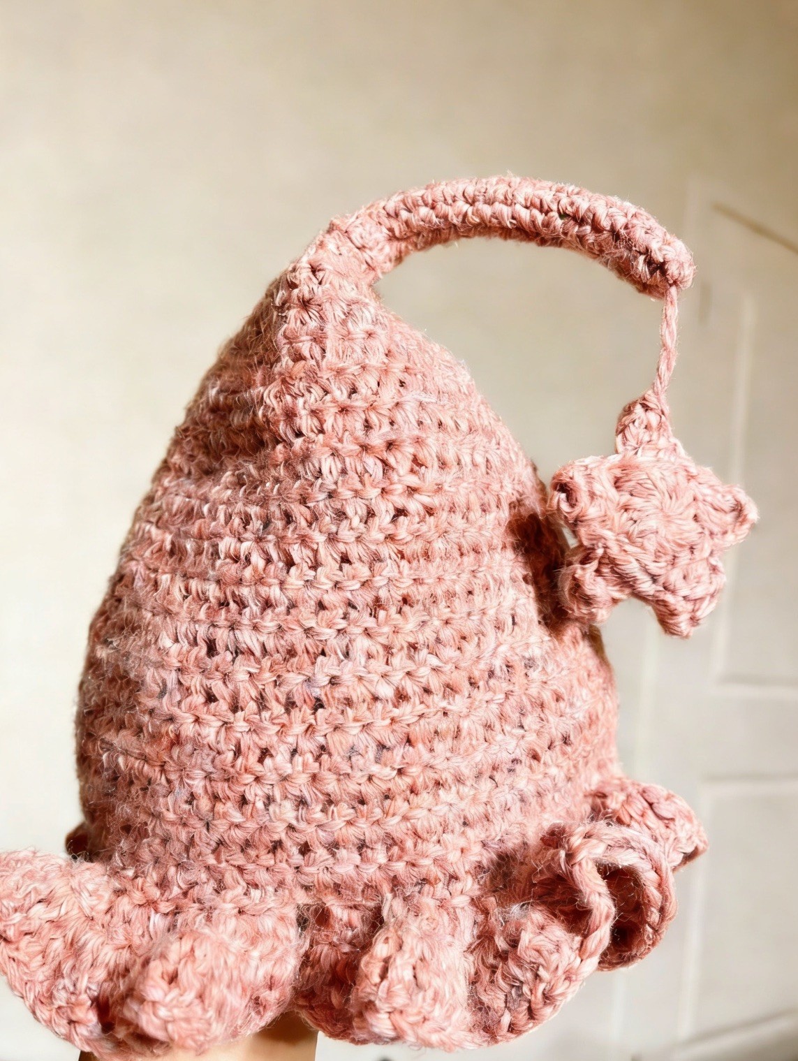 Infant-Toddler Handmade Merino Wool Crochet Hat