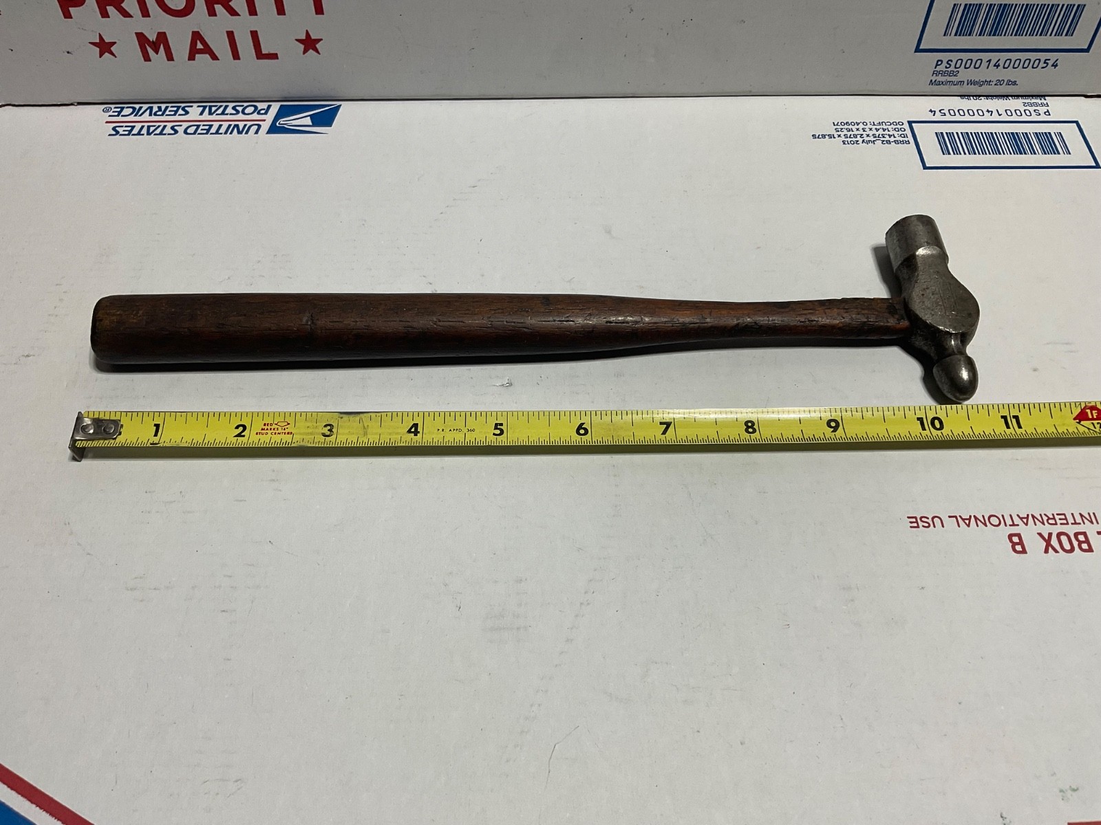 VINTAGE STANLEY SMALL BALL PEEN HAMMER
