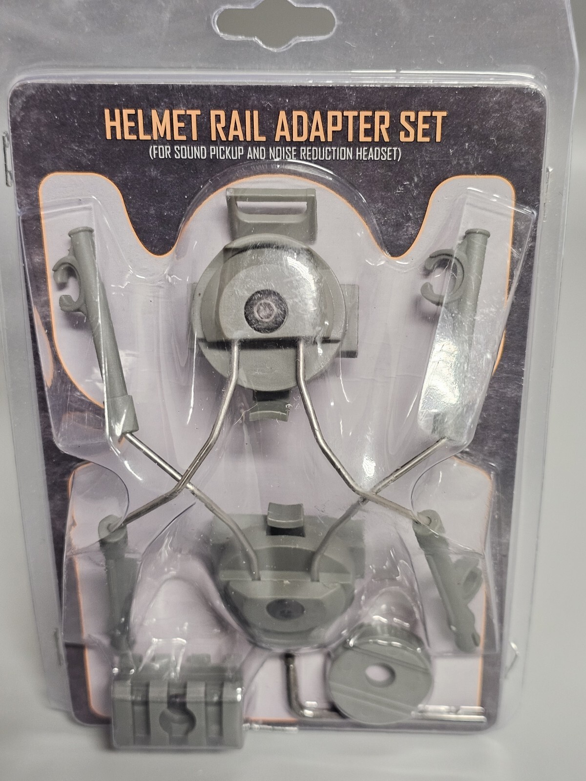 Airsoft Fast Helmet Rail Adapter Kit Set (In Original Packaging) GREY SHIPSFREE