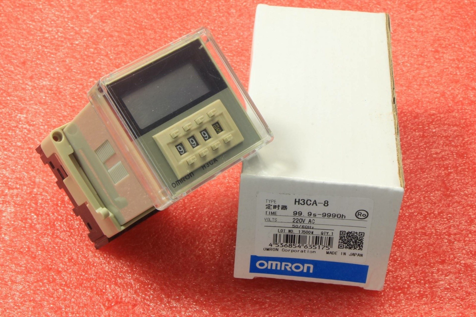 New in box Timer H3CA-8 H3CA8 200/220/240VAC *rr