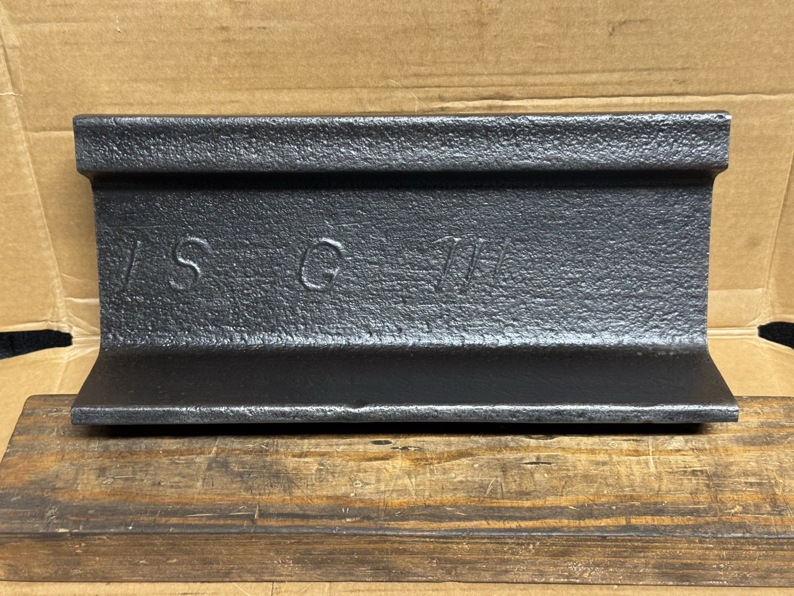 Steel Railroad Train Track ( Approximately 28 Lbs ) Anvil Etc