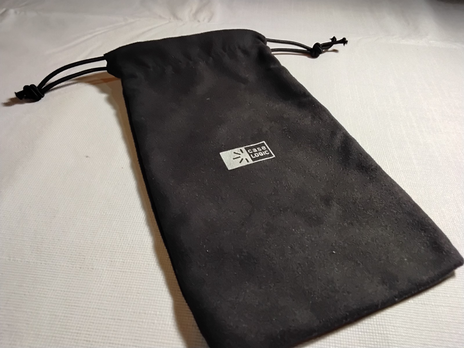 Case logic Suede drawstring Pouch-8" tall/4.5" wide