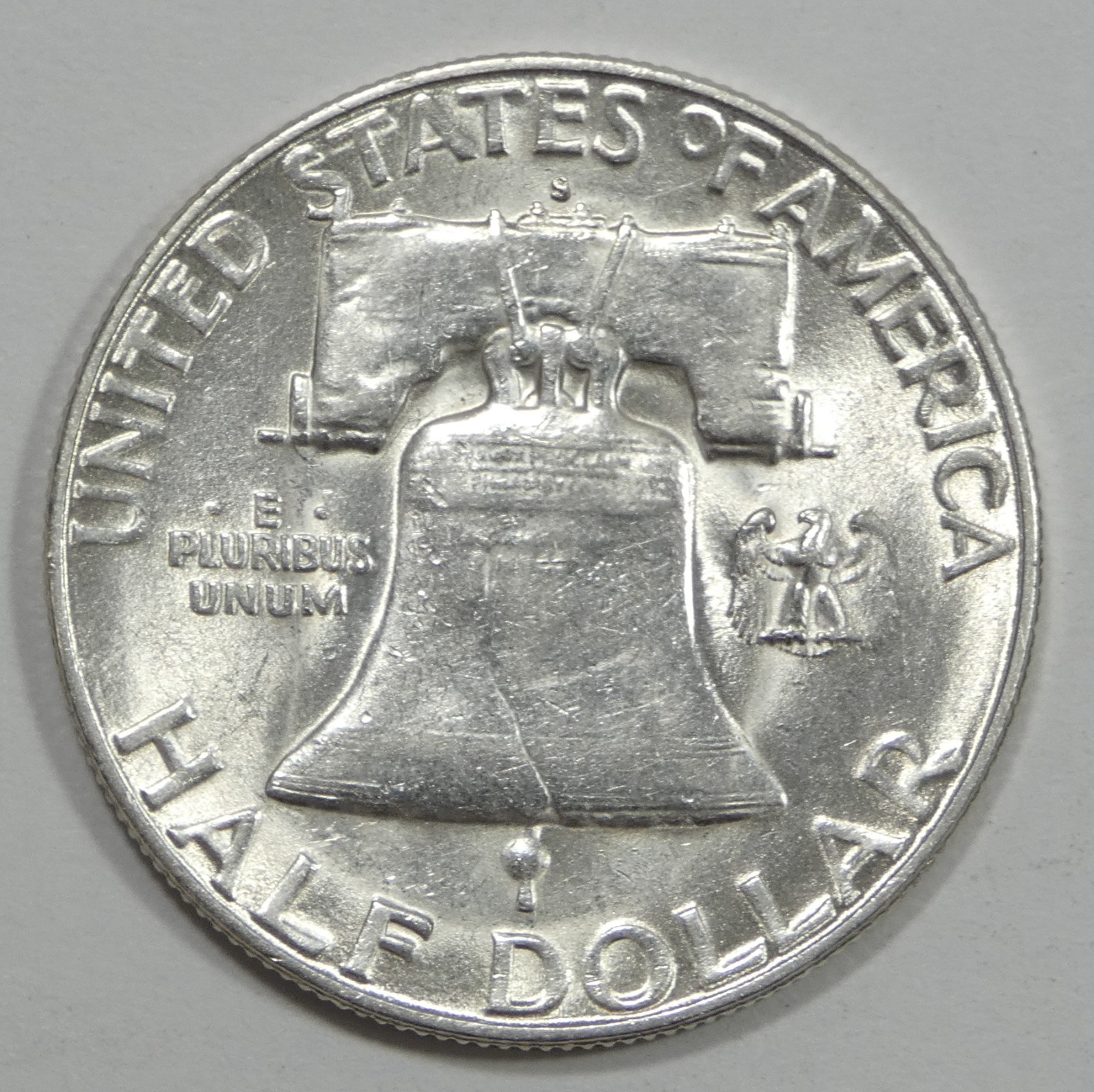 1951-S Franklin Half Dollar Nice ALMOST UNCIRCULATED Silver 50c