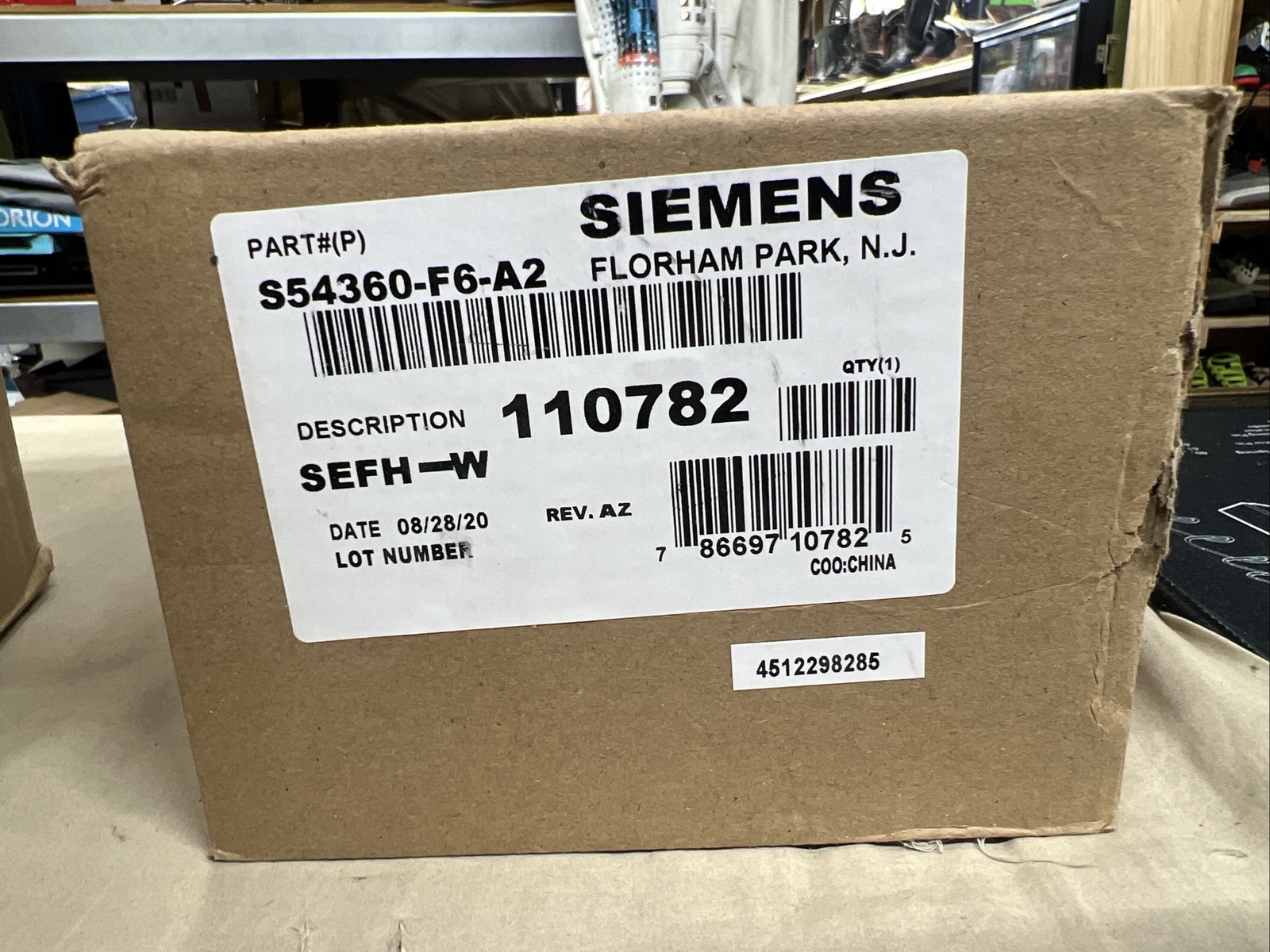 Siemens S54360-F6-A2 Square White Fire Alarm Speaker SEFH-W
