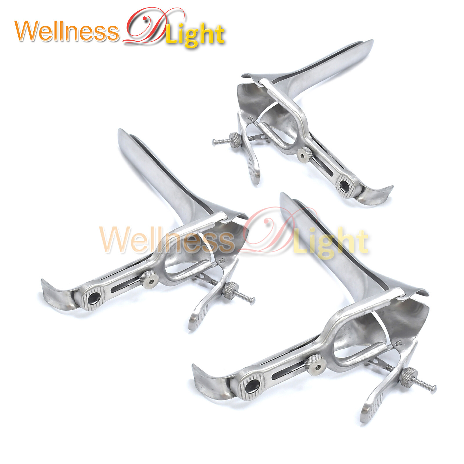 3 Pcs Pederson Vaginal Speculum S-M-L Gynecology Instruments