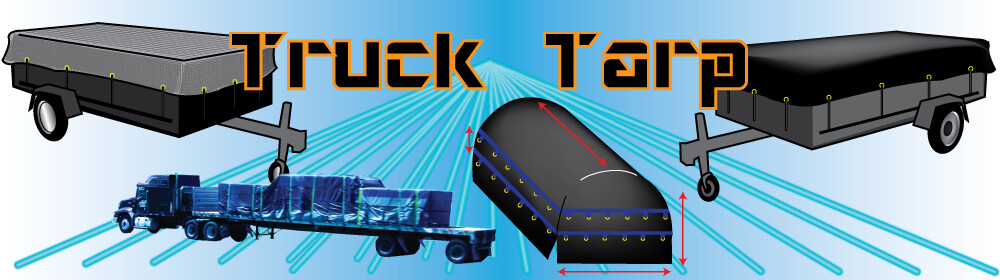 Light Weight or Heavy-Duty Flatbed Truck Tarps, Lumber Tarp, Machinery Tarp