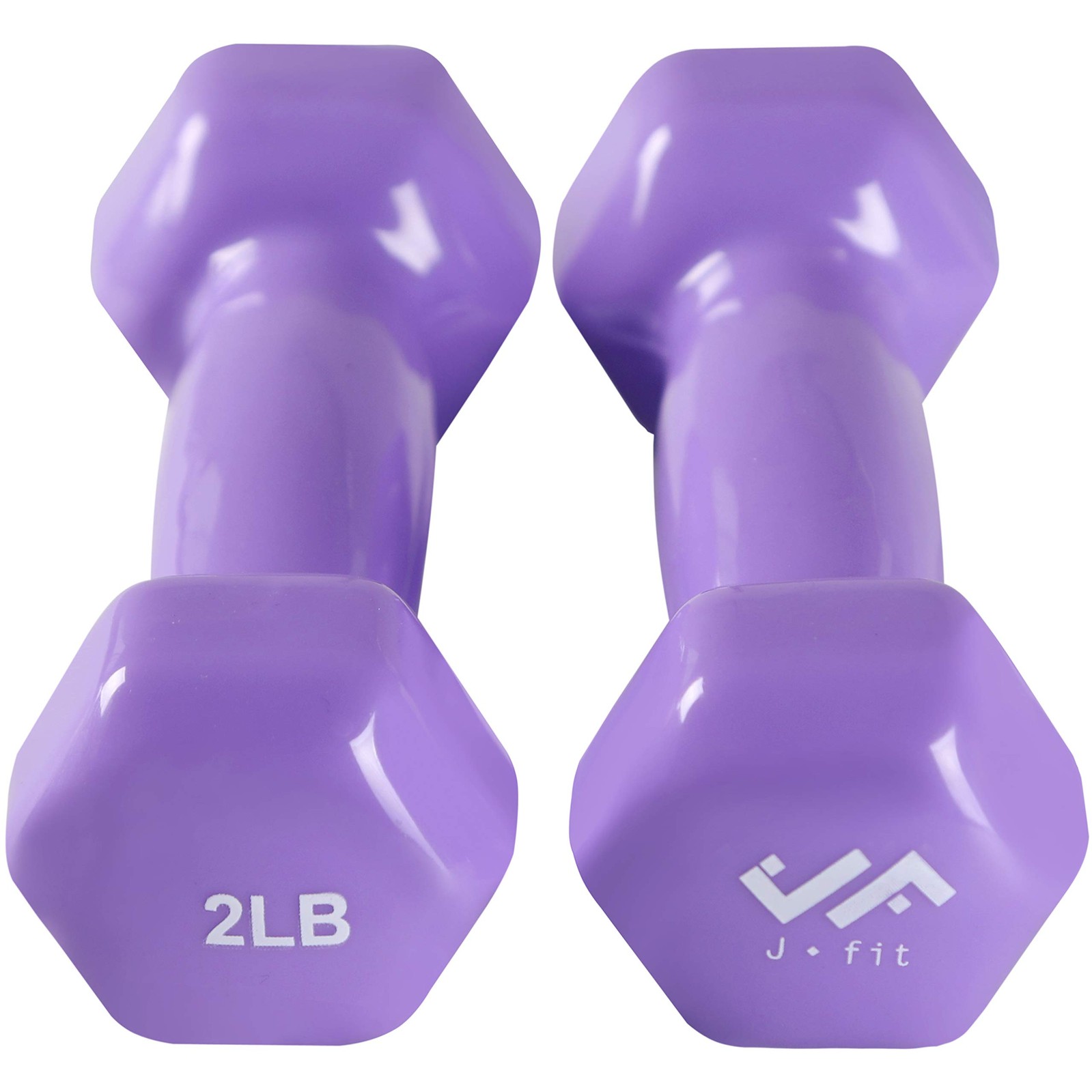 2 LBS Vinyl Dumbbell Set of 2 – Ideal for Home Workouts and Strength Training