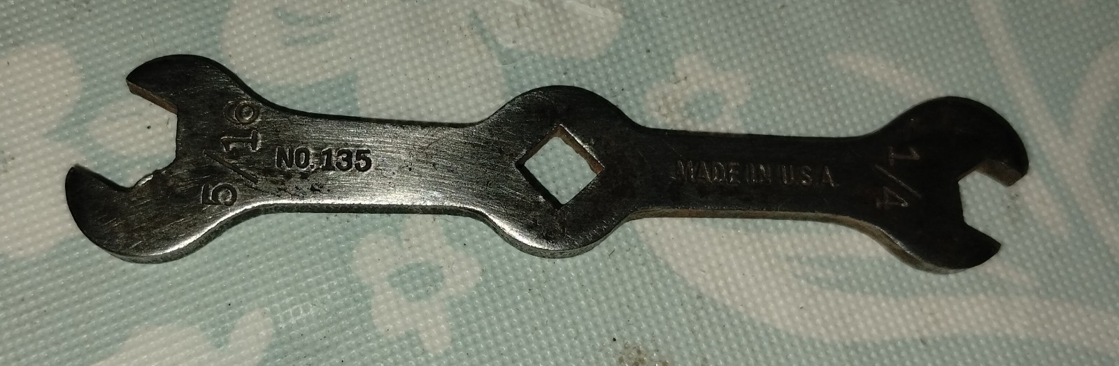 Vintage Plumbers Bottle Wrench NO 135