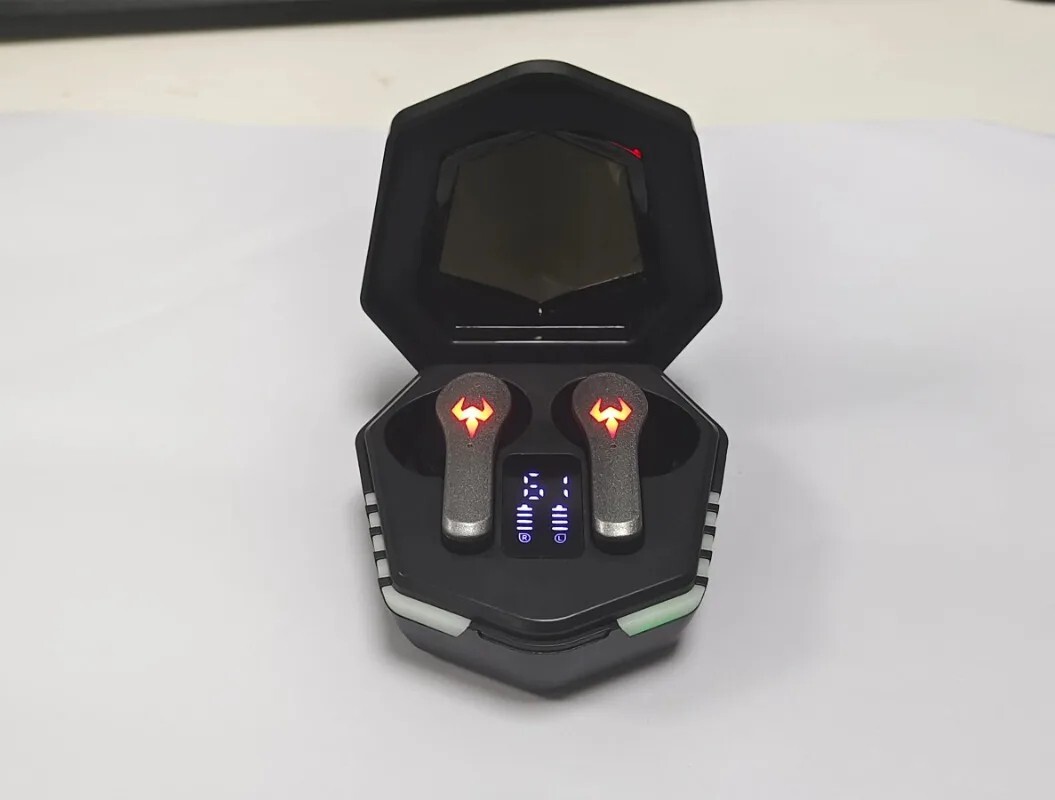 Digital Display TWS Bluetooth Earbuds with Active Noise Cancellation