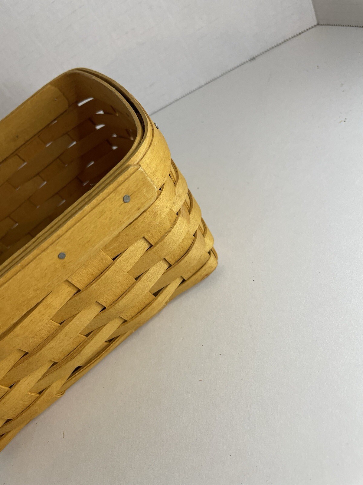 Longaberger 2000 Address Success Start Basket And Protector Set EUC