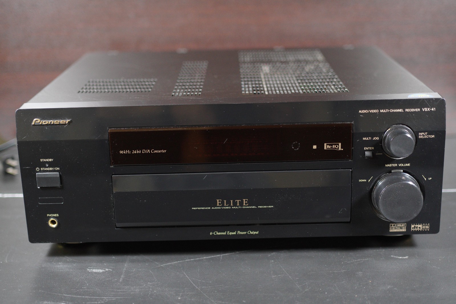 Pioneer VSX-41 6-Channel Re-EQ DTS Surround Sound Home Theater Receiver