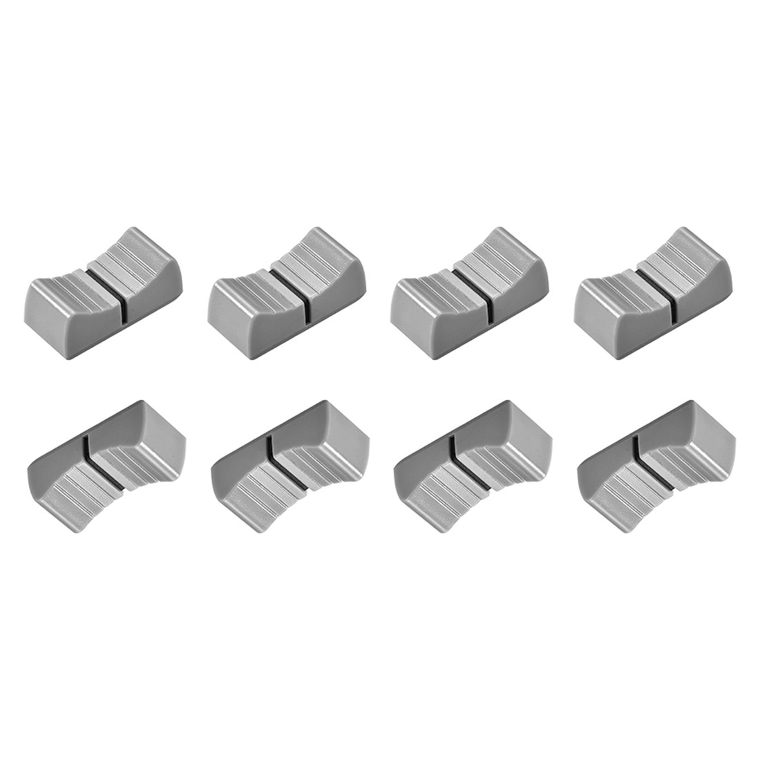 20PCS 24x11x10mm Fader Knobs Replacement Gray