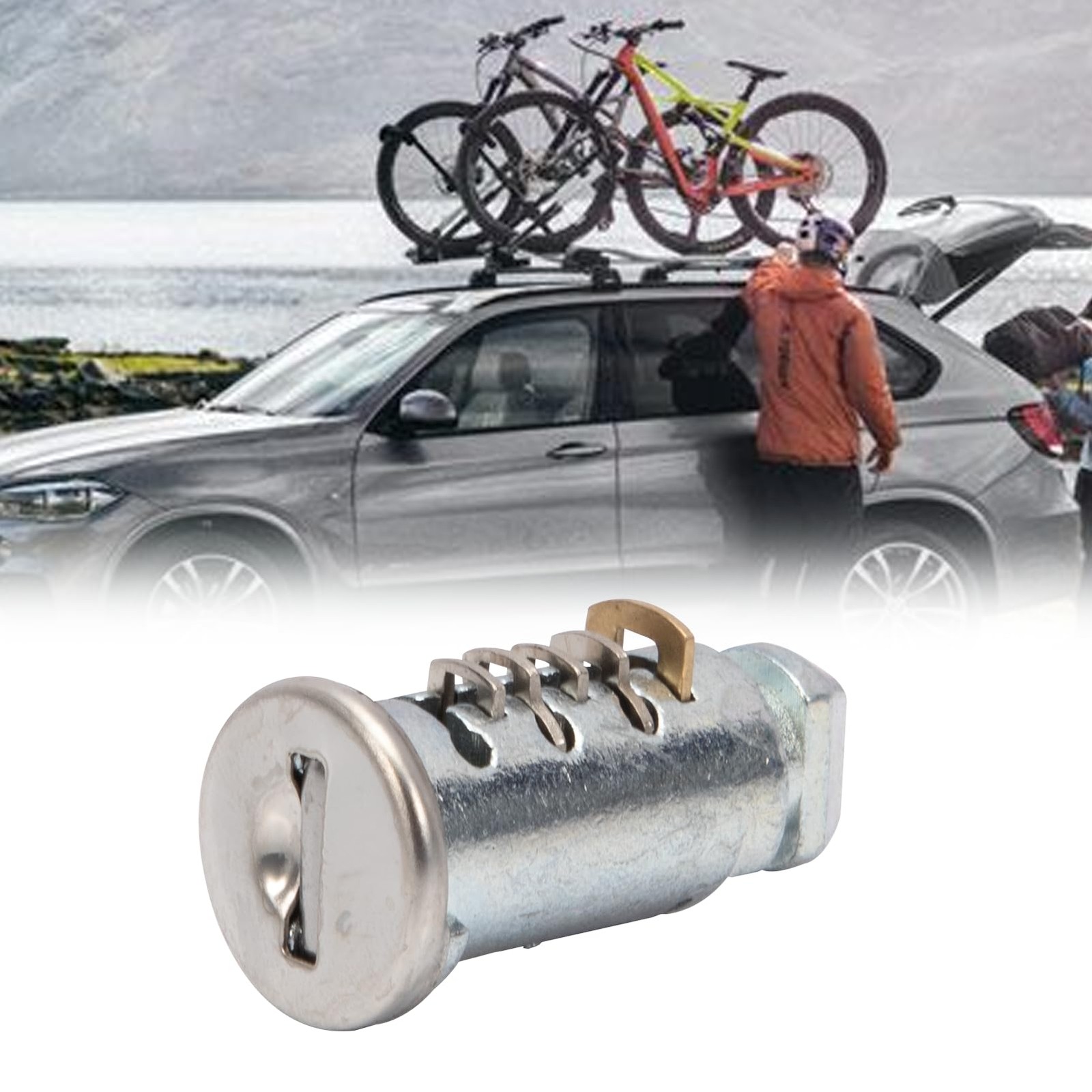 KASturrboo 4 Pack Lock Cores for Thule, Replacement Thule Rack Core, /