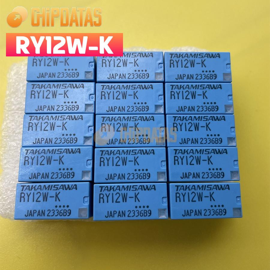 1PCS New TAKAMISAWA RY12W-K Relay 12VDC
