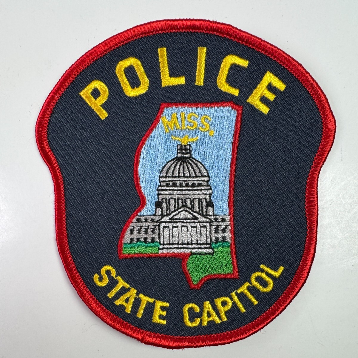 Mississippi State Capitol Police MS Patch F9