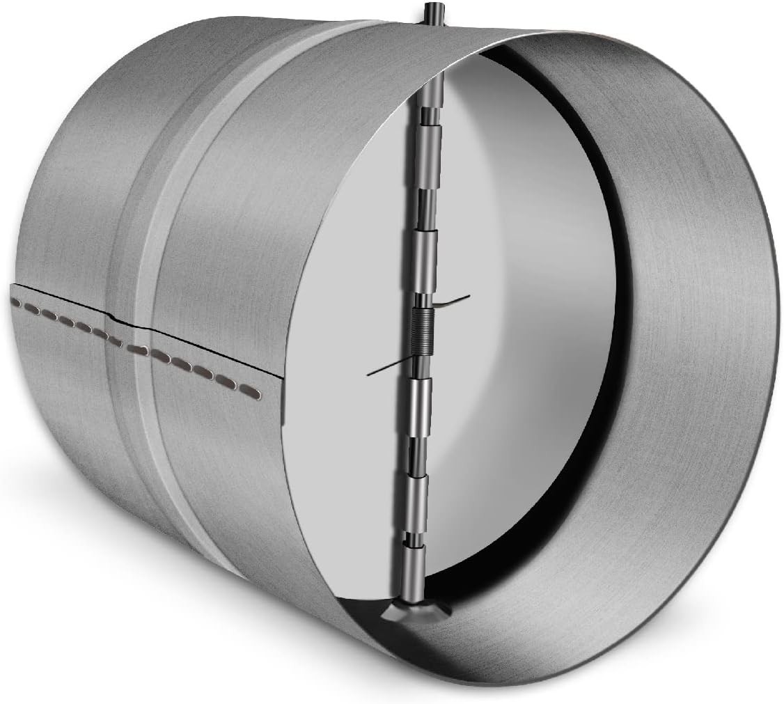 4 Inch Professional Backdraft Damper Shutter Connector Duct