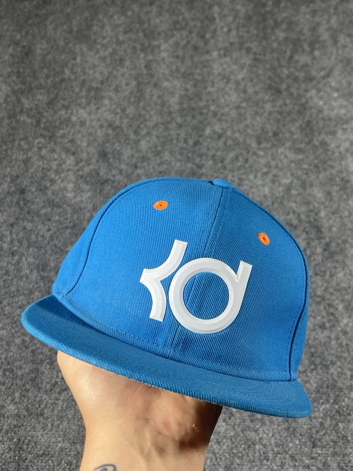 Nike KD Hat Youth Kids One Size Fits Most Strapback Blue Basketball Sports Boys