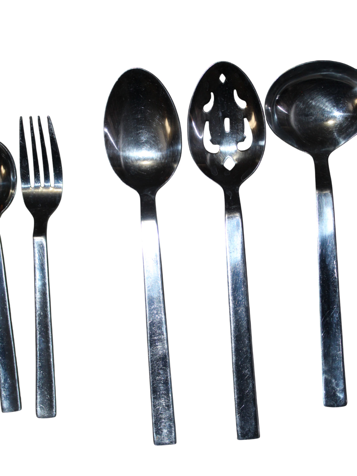 Cambridge Destiny Mirror Stainless Flatware 23 Pc Set Includes Serving Utensils