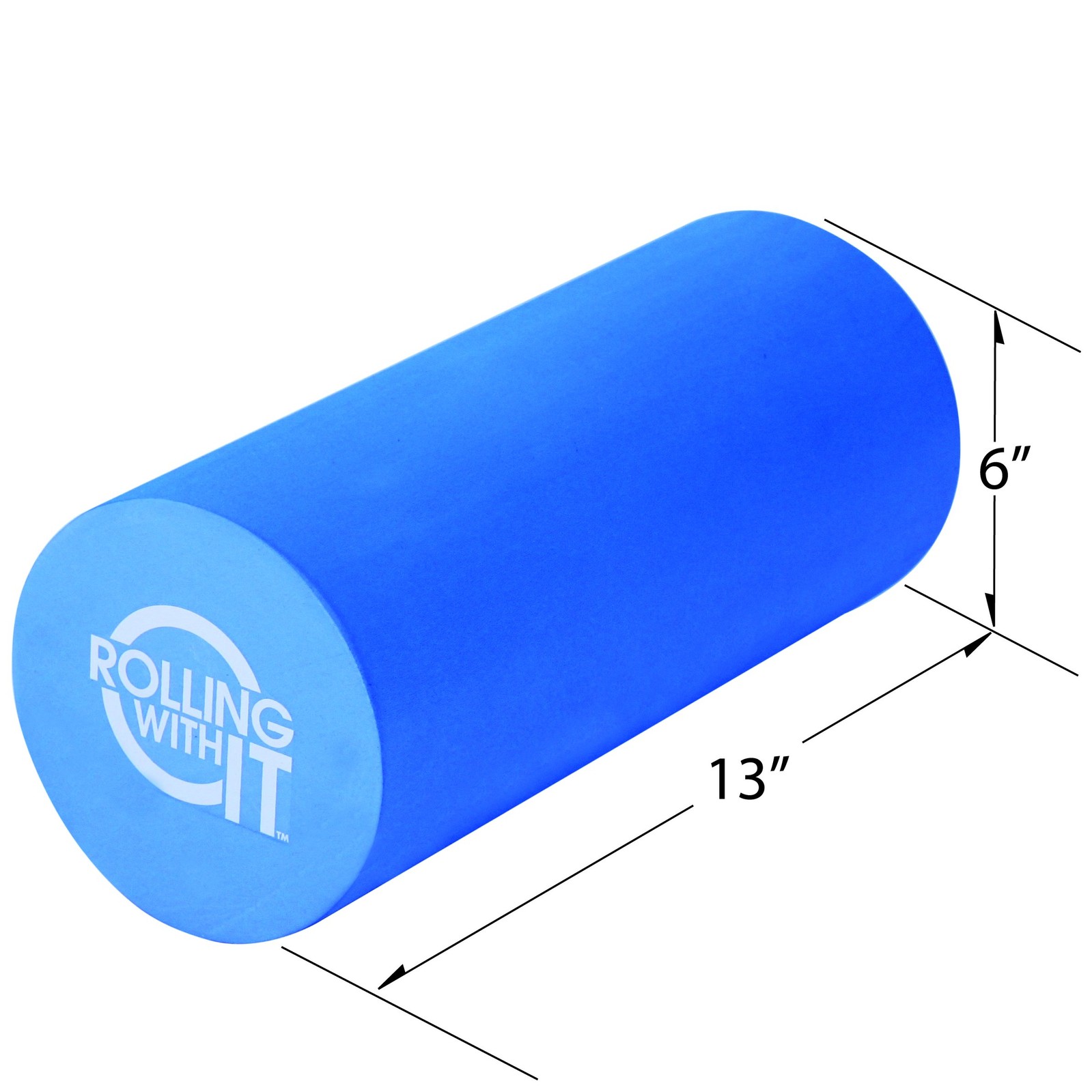 High Density Foam Roller for Physical Therapy, 13 x 6 in