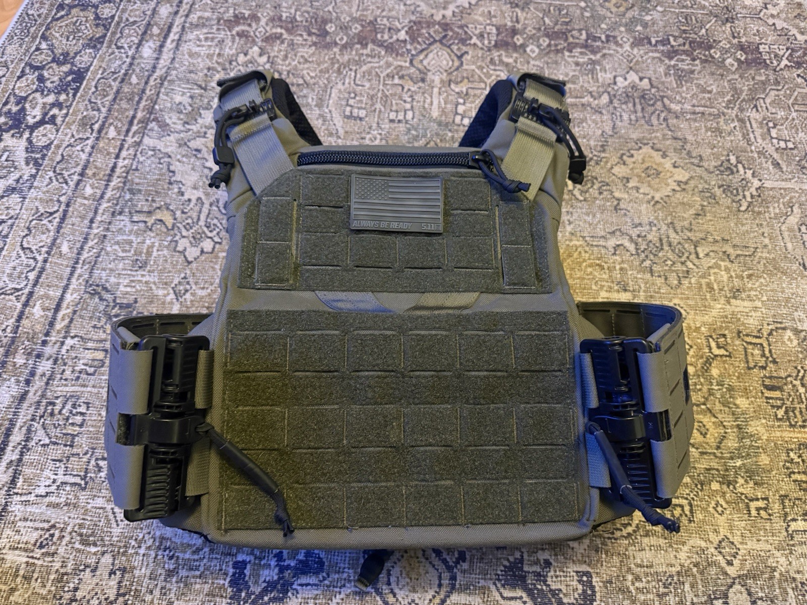 Agilite K-19 W/ Warfighter Micro SF Cummerbund & Back Flap, Rear Hanger