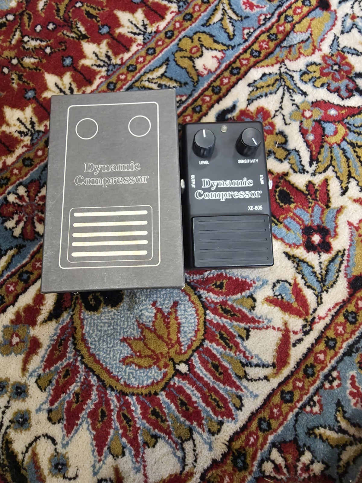 In-Line Effects XE 605 Dynamic Compressor Guitar Pedal  Made in Japan 1980s