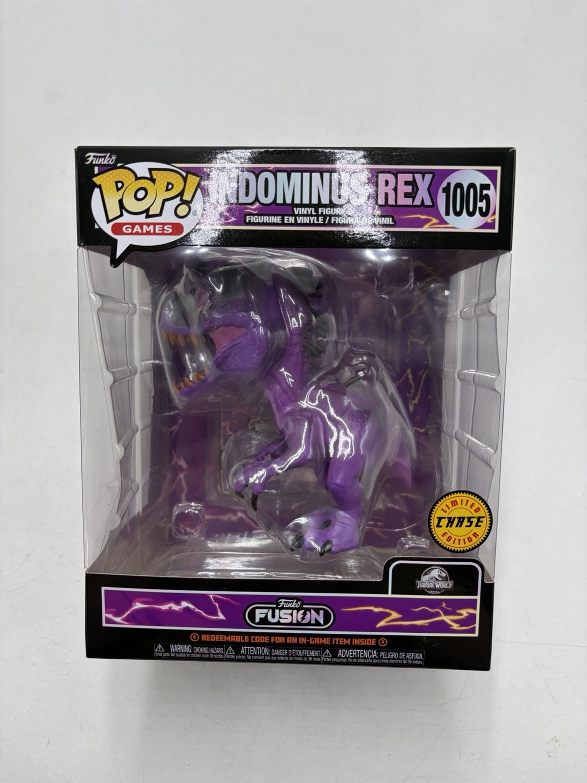 Funko Pop Indominus Rex 1005 Chase Funko Fusion Brand New in Box