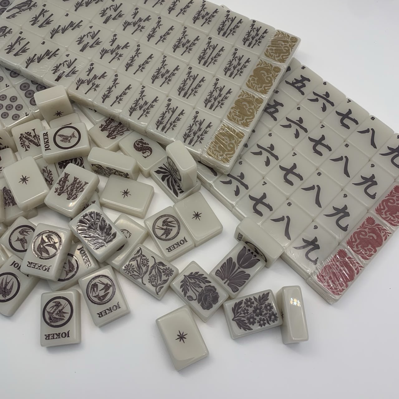 Haus No. 88 Stone & Ink Inspired American Mahjong Tiles