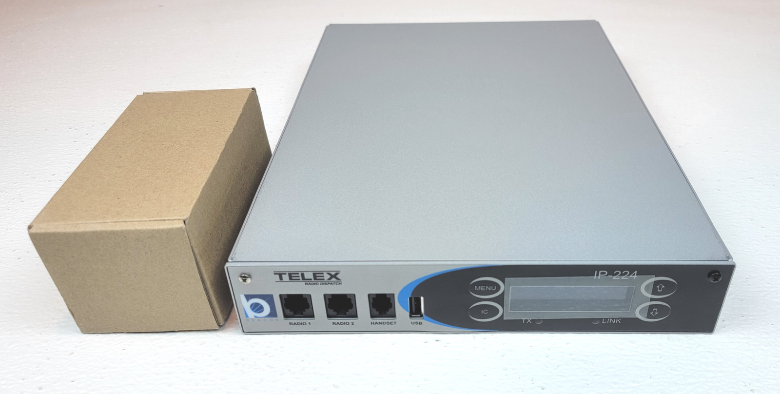 TELEX IP-224 Dual IP Remote Adapter Panel w/ Power Adapter