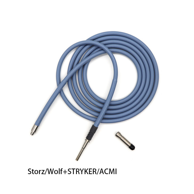 Medical Fiber Optic Cable To light source endoscope 4mmX1.8M FDA