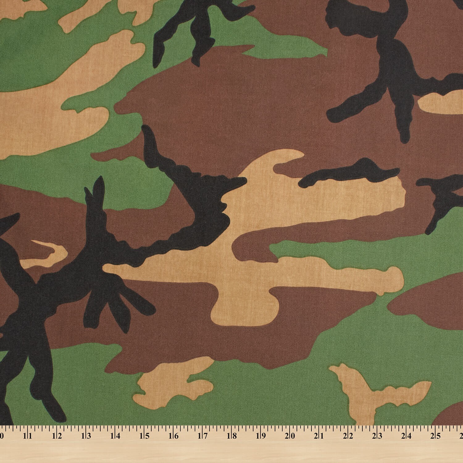 Camouflage Print Fabric Cotton Polyester Broadcloth By The Yard 60"