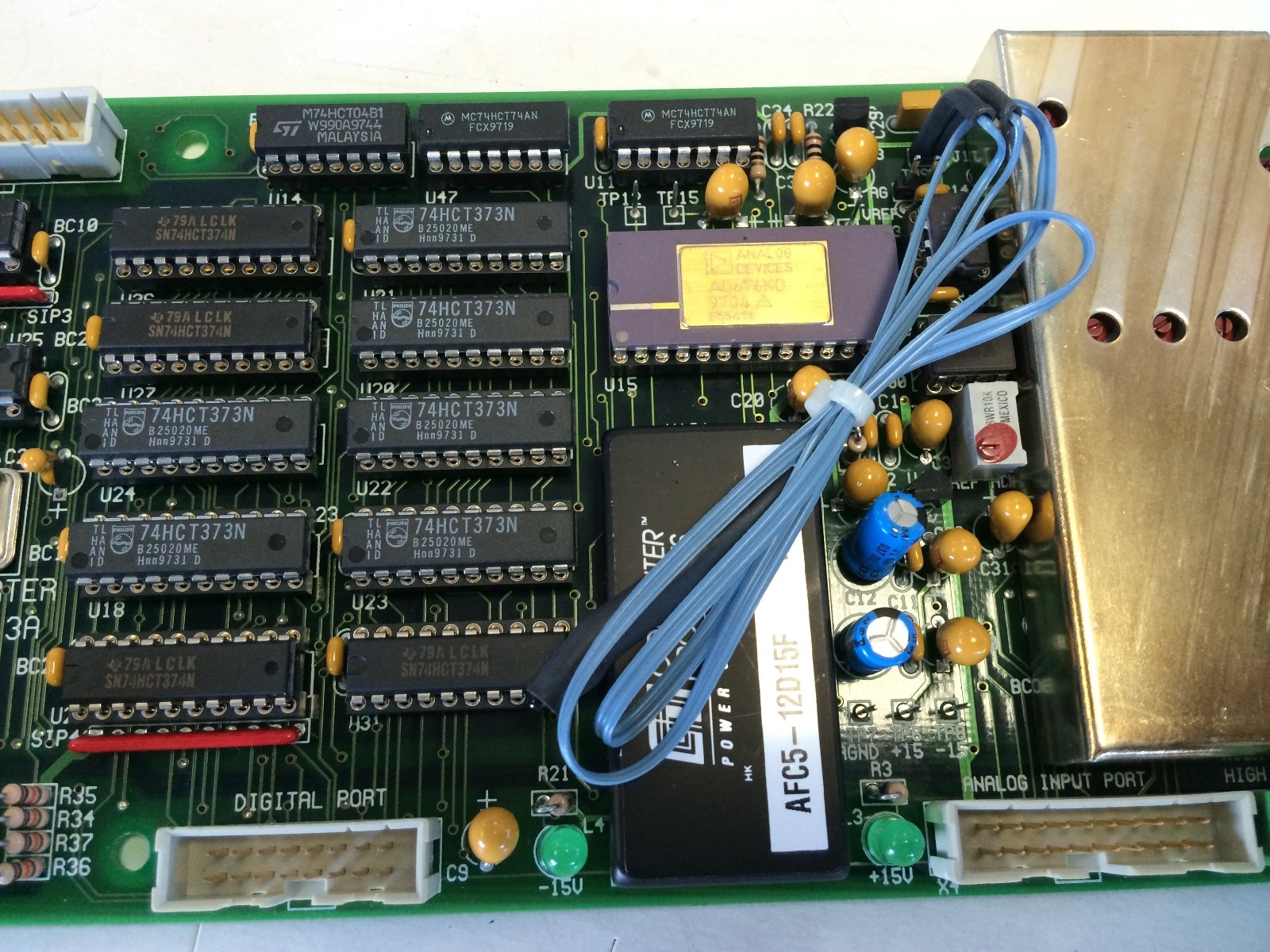 SCIEMETRIC MULTIPLEXER ANALOG INTERFACE 237 REV 3A 16 BIT A/D CONVERTER,FG