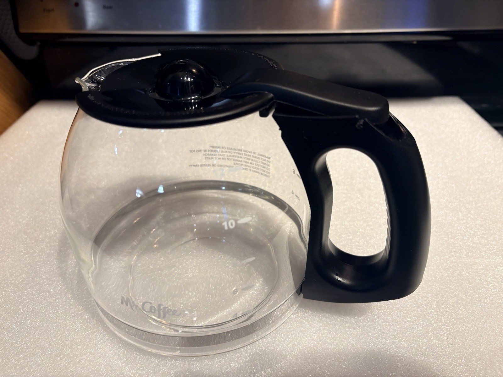 12-Cup Mr Coffee Carafe For Mr. Coffee Makers PLD12 And More