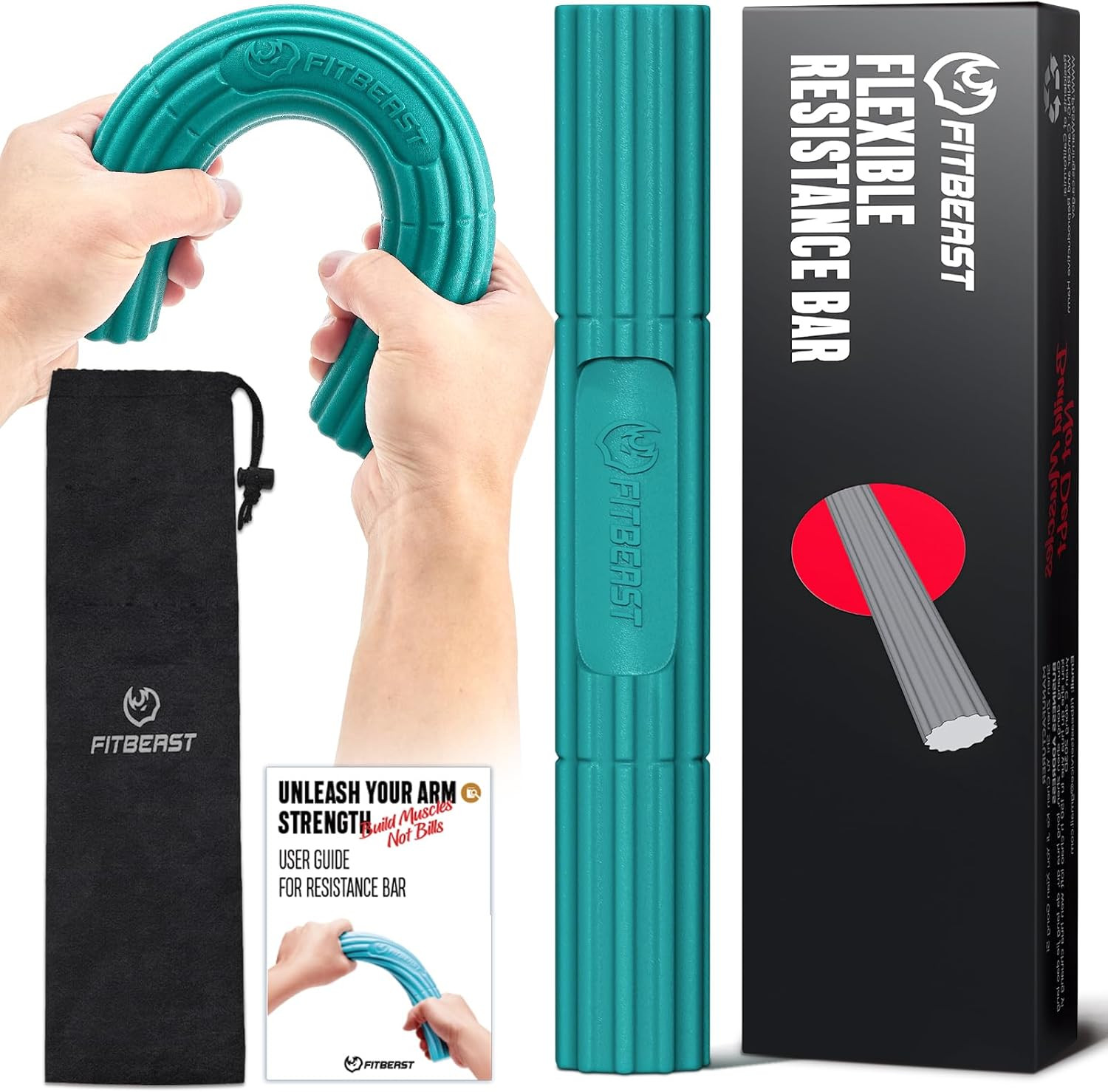 Flex Therapy Bar, Tennis Elbow Therapy Bar - Ideal for Relieve Tendonitis Pain &