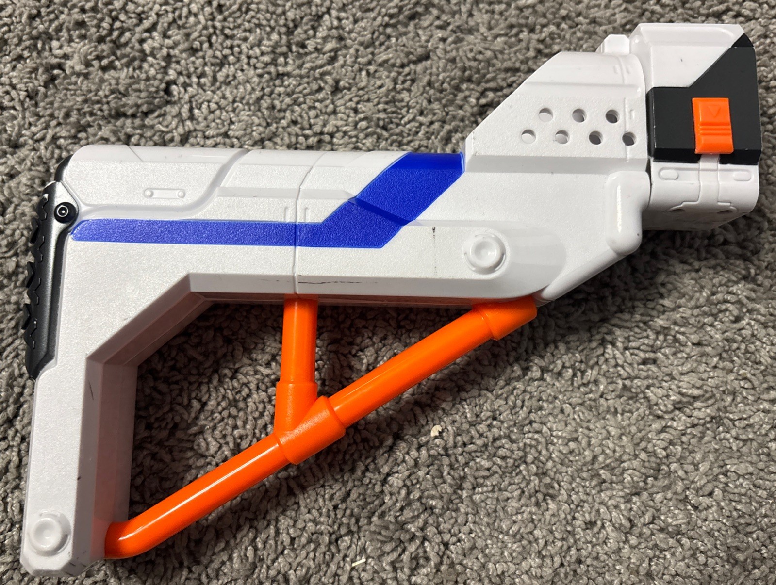 nerf n-strike elite retaliator stock attachment white