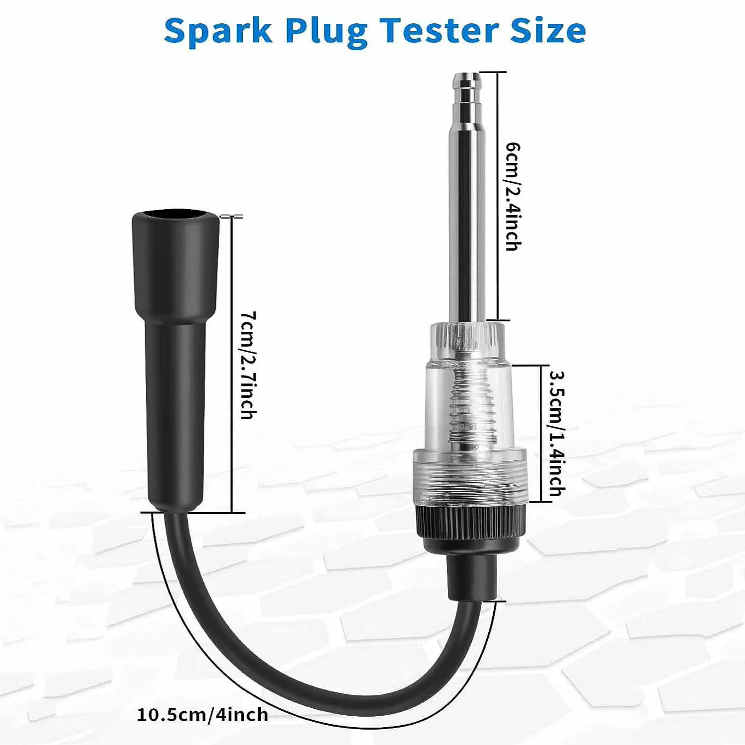 Universal Ignition Spark Tester Engine Diagnostic Tool In Line Checker For Car