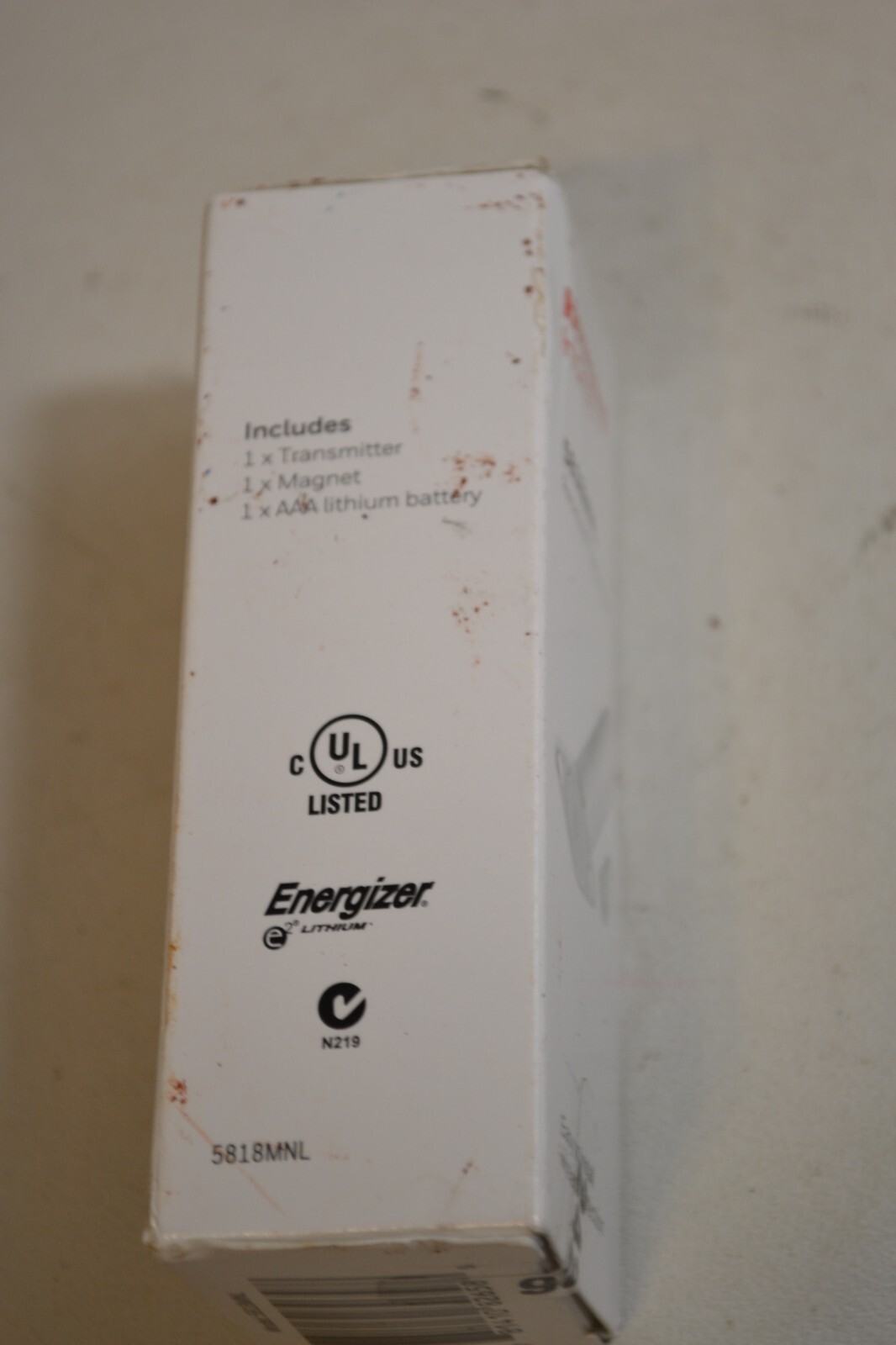 Honeywell 5818MNL Wireless Recessed Door/Window Transmitter
