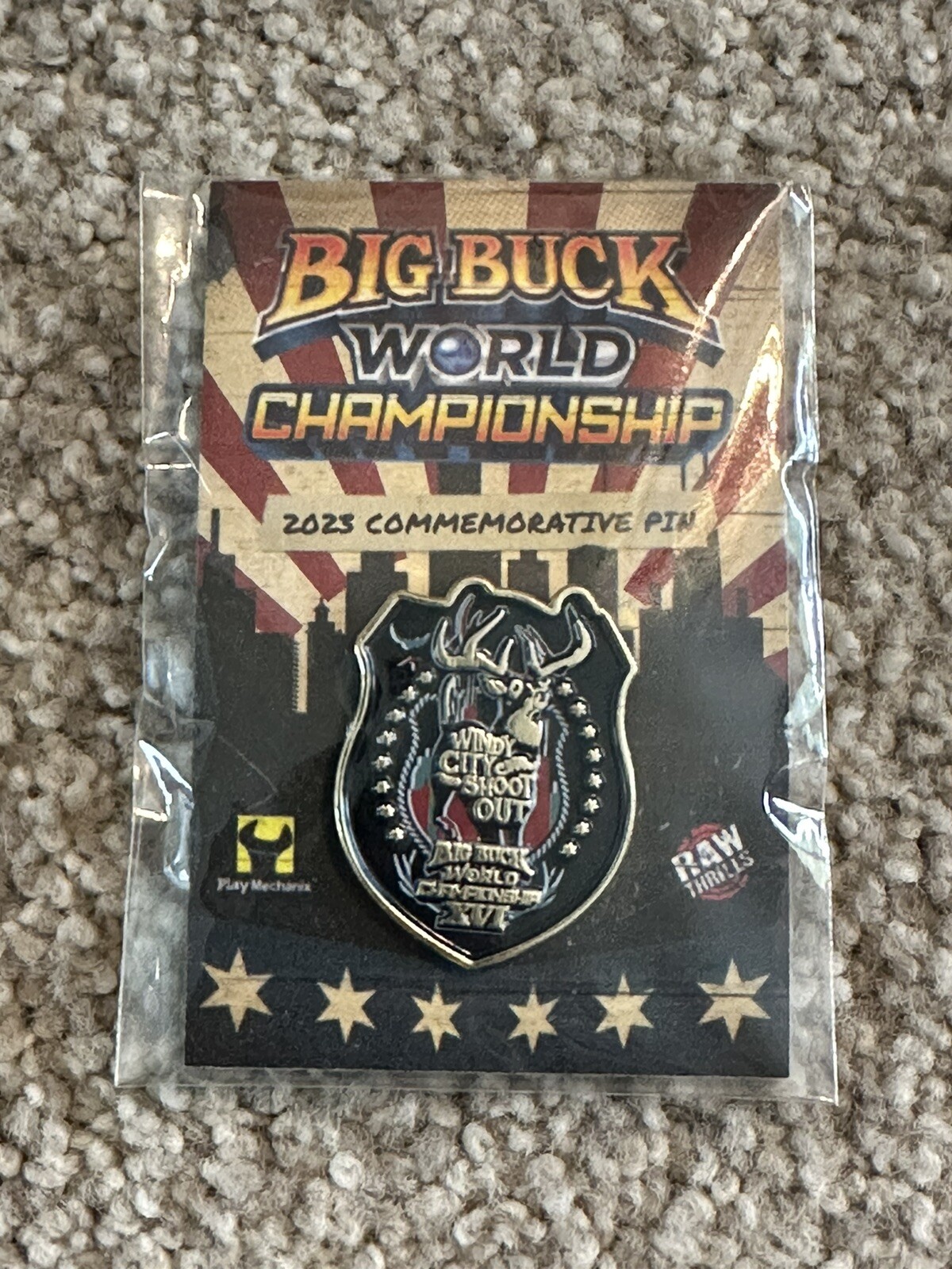 2023 Big Buck Hunter World Championship Commemorative Pin - Brand New