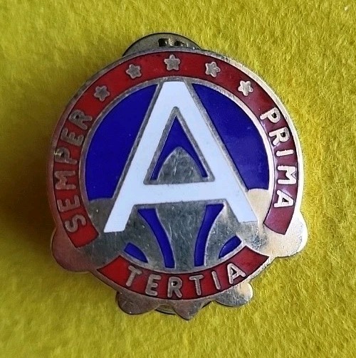 US 3rd Army Unit “Semper Prima Tertia” Crest Pin