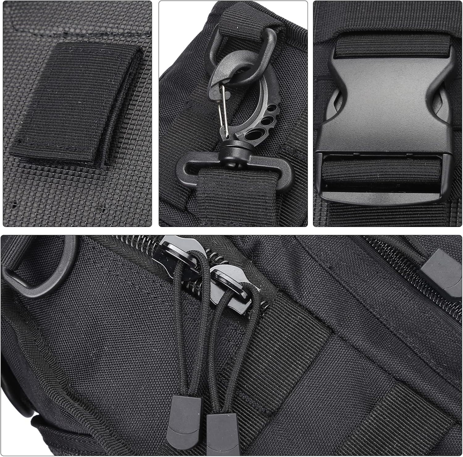 Lightweight Hiking Backpack with Adjustable Straps and Multiple Pockets