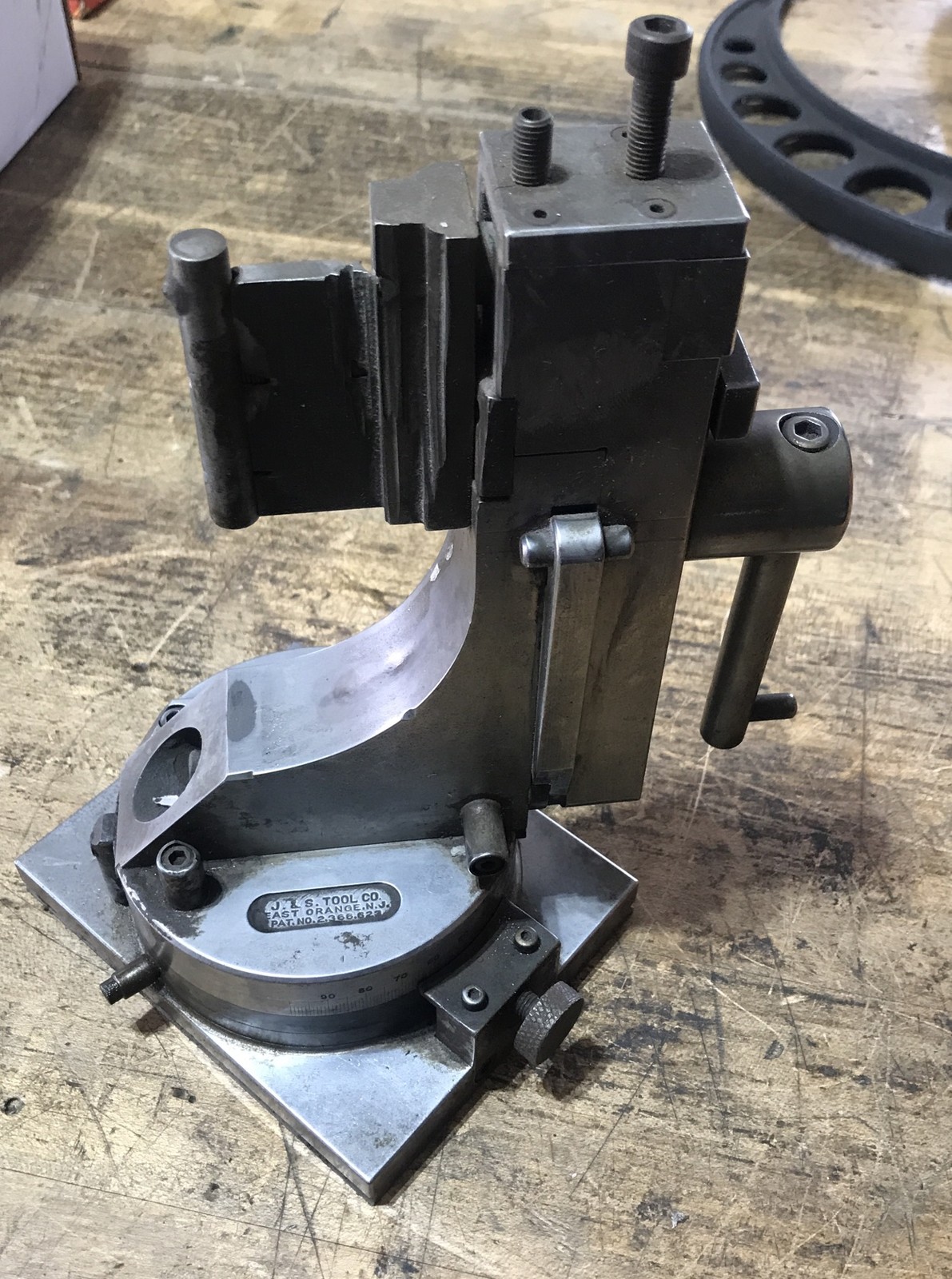 J&S Tool Angle Wheel Dresser Fluidmotion Radii Angle Dresser